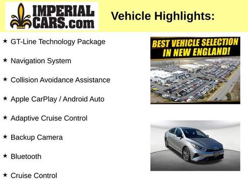 Used 2022 Kia Forte GT-Line w/ GT-Line Technology Package FWD image 8