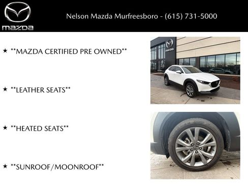 Certified 2024 MAZDA CX-30 AWD 2.5 S w/ Preferred Package image 35