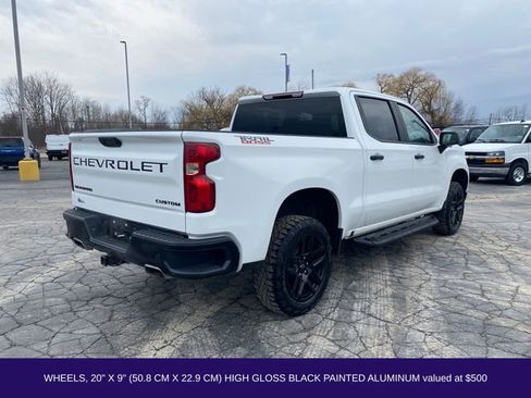 Used 2023 Chevrolet Silverado 1500 Custom Trail Boss w/ LPO, Dark Essentials Package AWD/4WD image 7