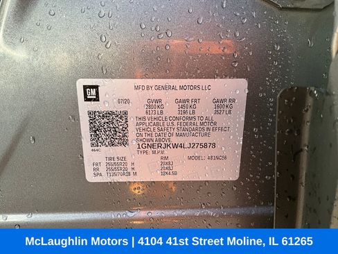 Used 2020 Chevrolet Traverse RS image 20