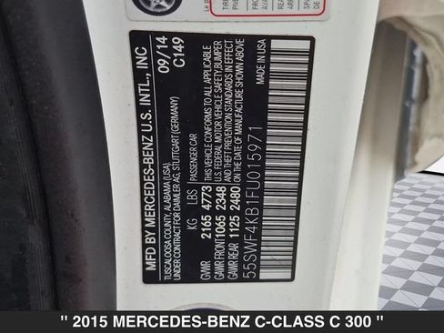 Used 2015 Mercedes-Benz C 300 4MATIC Sedan image 34