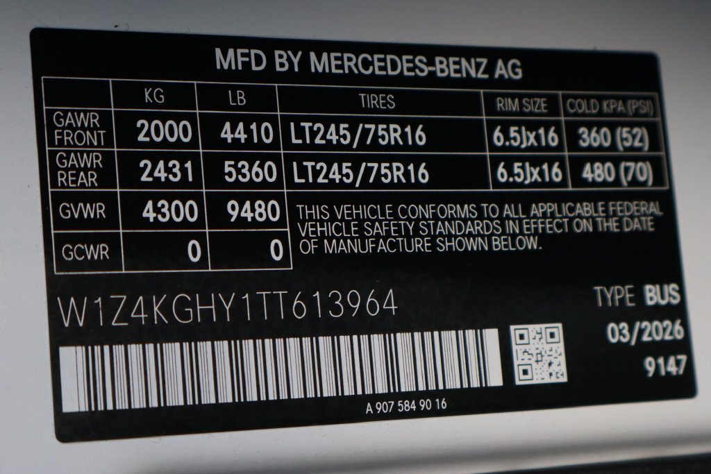 Used 2026 Mercedes-Benz Sprinter 2500 image 47