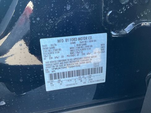 New 2026 Ford Explorer Active w/ Active Comfort Package RWD image 18