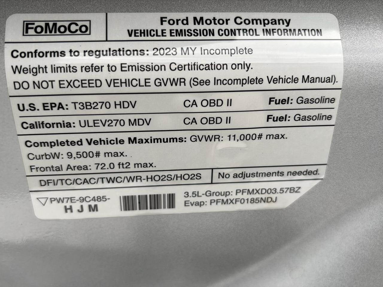 Used 2023 Ford Transit 350 Low Roof DRW AWD w/ Interior Upgrade Package image 31