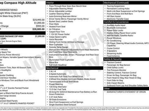 Used 2016 Jeep Compass High Altitude image 7