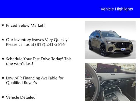 New 2026 MAZDA CX-70 3.3 Turbo w/ Preferred Package image 9