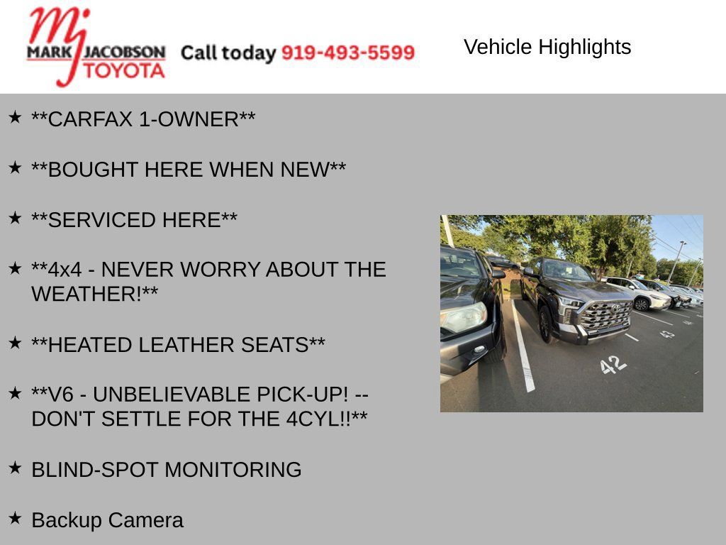 Used 2023 Toyota Tundra Platinum AWD/4WD image 6