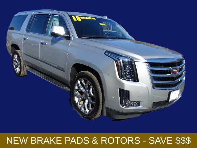 Certified 2018 Cadillac Escalade ESV Luxury AWD/4WD image 1