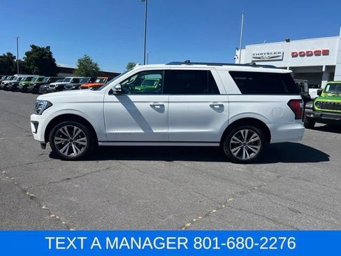Used 2021 Ford Expedition Max Platinum AWD/4WD image 2