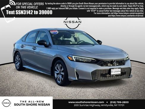 Used 2025 Honda Civic LX image 1