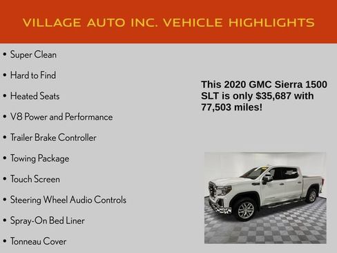 Used 2020 GMC Sierra 1500 SLT w/ SLT Premium Plus Package AWD/4WD image 7