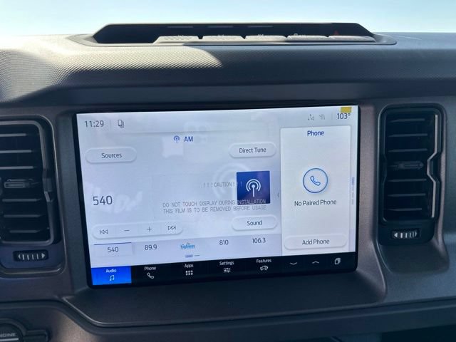 New 2026 Ford Bronco Big Bend w/ Black Diamond Package AWD/4WD image 3