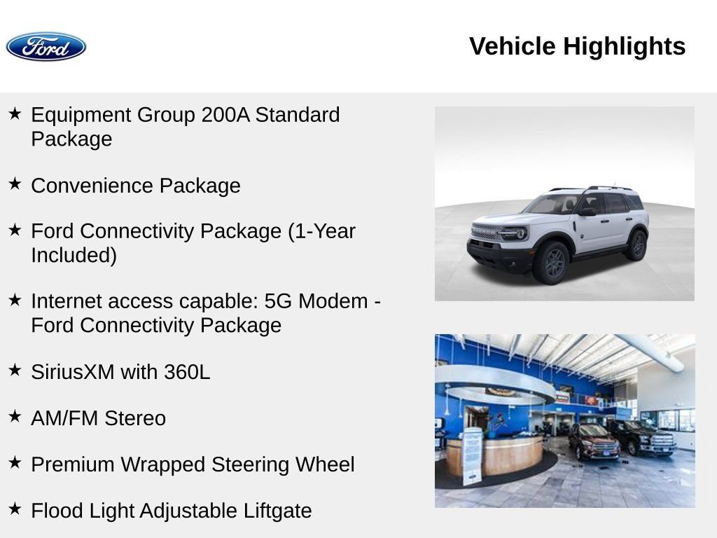 New 2026 Ford Bronco Sport Big Bend w/ Convenience Package AWD/4WD image 2