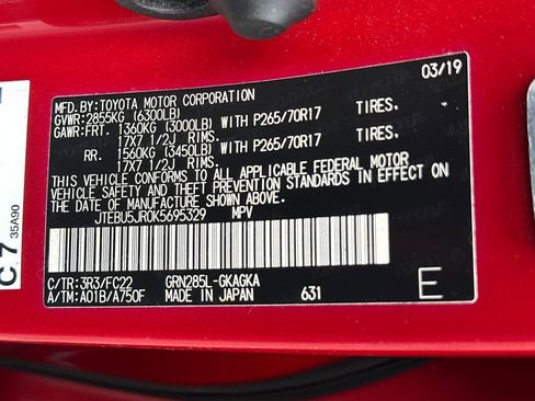 Used 2019 Toyota 4Runner TRD Off-Road image 22