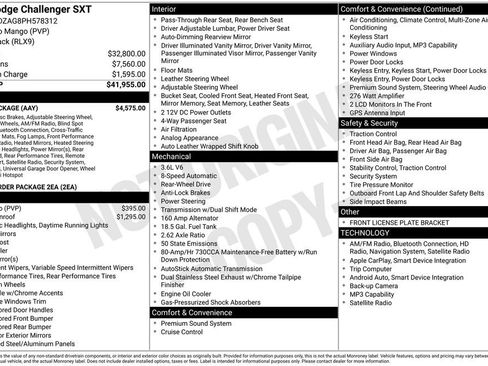 Used 2023 Dodge Challenger SXT w/ Plus Package image 6