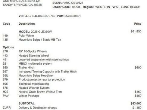 Certified 2025 Mercedes-Benz GLE 350 4MATIC image 3