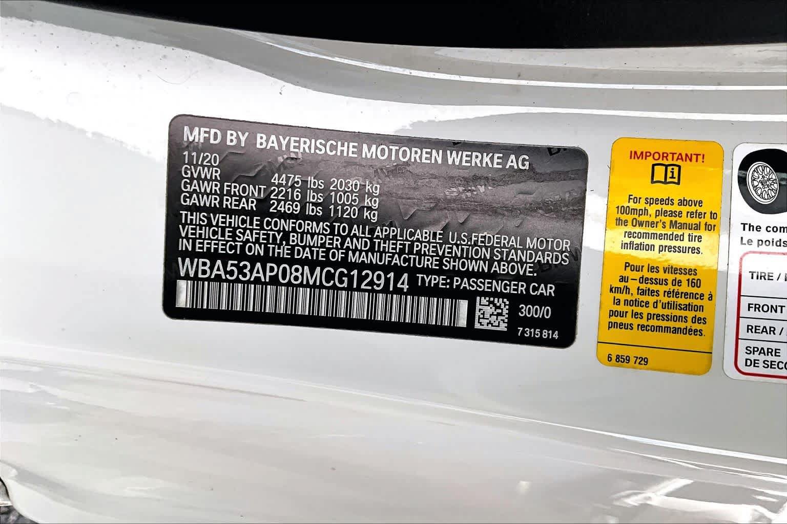 Used 2021 BMW 430i Coupe w/ Convenience Package RWD image 33