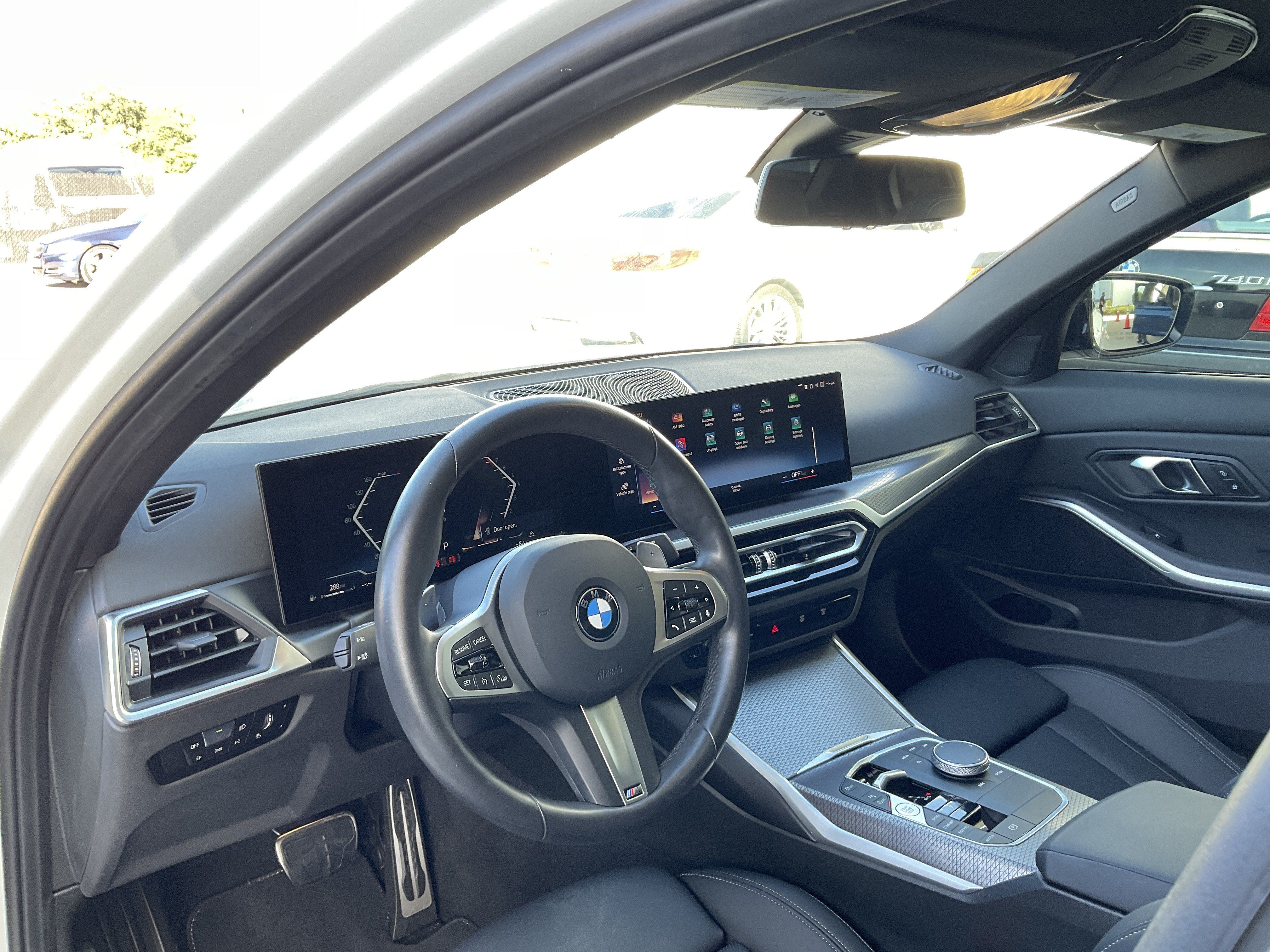 Certified 2024 BMW 330i Sedan w/ M Sport Package RWD image 9