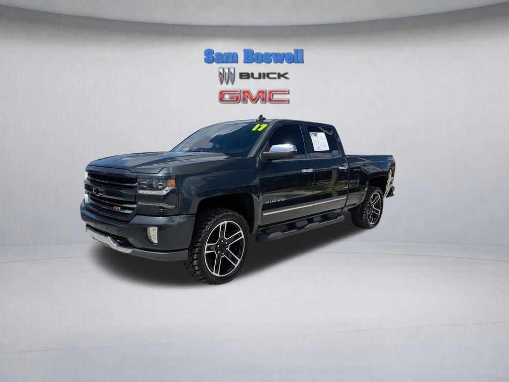 Used 2017 Chevrolet Silverado 1500 LTZ Z71 w/ LPO, Black Pack AWD/4WD image 7