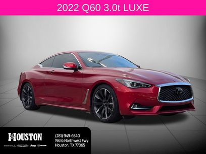 Used 2022 INFINITI Q60 3.0t Luxe w/ Cargo Package