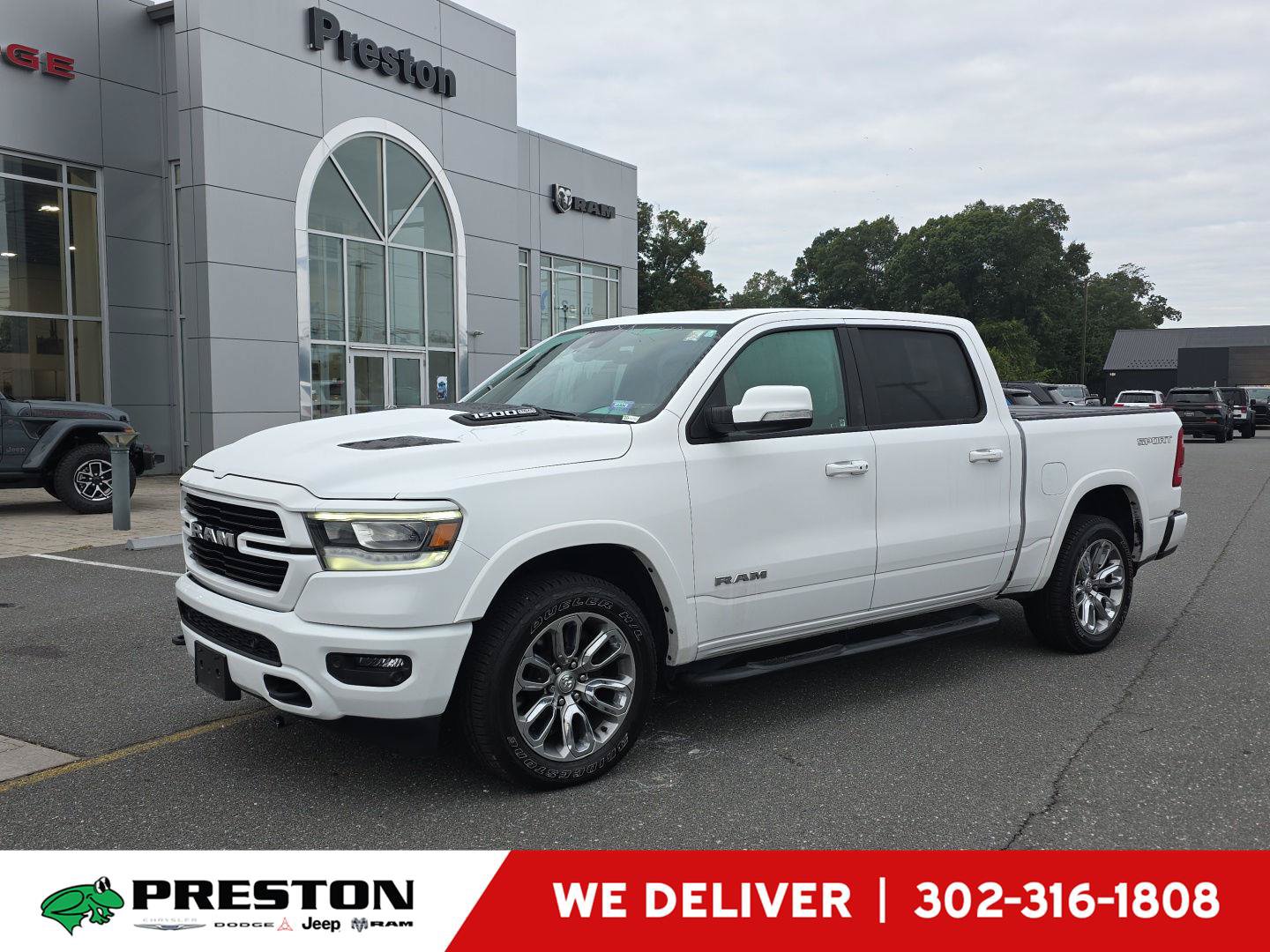 Used 2021 RAM 1500 Laramie w/ Sport Appearance Package AWD/4WD image 1
