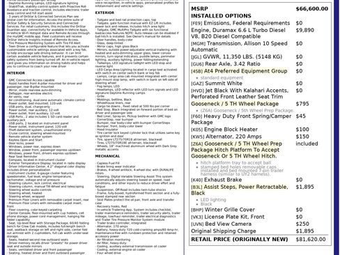 Used 2023 GMC Sierra 2500 AT4 w/ Gooseneck/5TH Wheel Package image 3