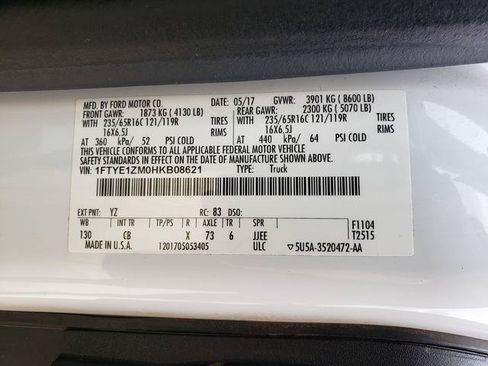 Used 2017 Ford Transit 150 130 Low Roof RWD image 25