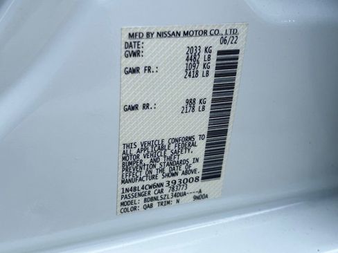 Used 2022 Nissan Altima 2.5 SR image 31