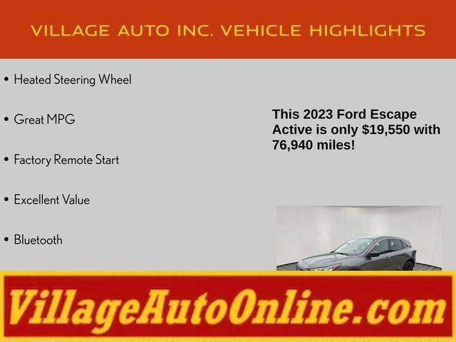 Used 2023 Ford Escape Active AWD/4WD image 16