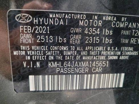 Used 2021 Hyundai Sonata SEL image 33