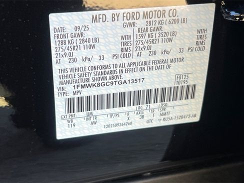 New 2026 Ford Explorer ST w/ Sun And Sound Package image 24