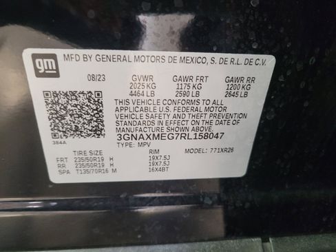 Used 2024 Chevrolet Equinox RS w/ RS Leather Package FWD image 33