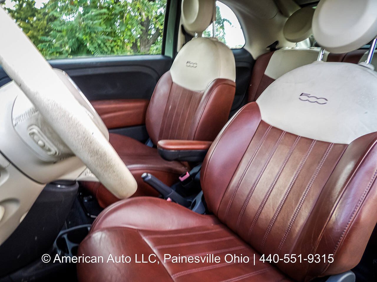 Used 2013 FIAT 500 Lounge w/ Luxury Leather Pkg FWD image 11