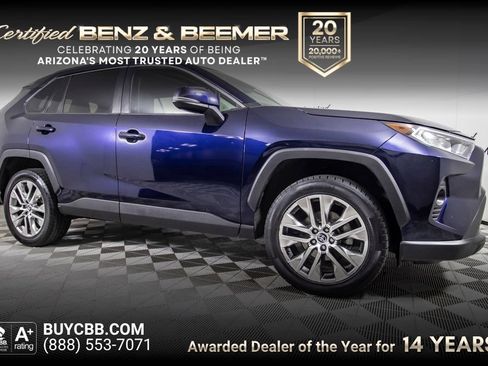 Used 2020 Toyota RAV4 XLE Premium w/ All Weather Liner Package AWD/4WD image 1