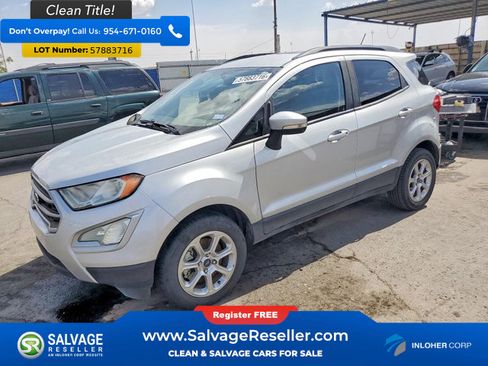 Used 2020 Ford EcoSport SE w/ SE Convenience Package FWD image 1
