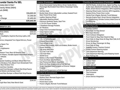 Used 2025 Hyundai Santa Fe SEL FWD image 7