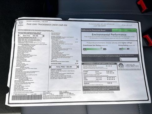 New 2026 RAM 2500 Tradesman AWD/4WD image 14