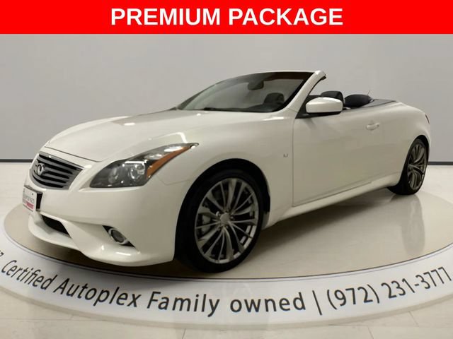 Used 2014 INFINITI Q60 Convertible w/ Premium Package RWD image 1