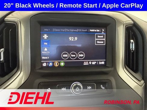 Used 2025 Chevrolet Silverado 1500 Custom w/ Turbomax Blackout Package AWD/4WD image 28