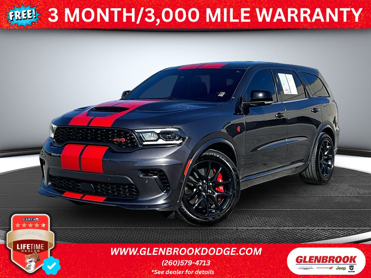 Used 2021 Dodge Durango SRT Hellcat w/ Technology Group AWD/4WD image 1