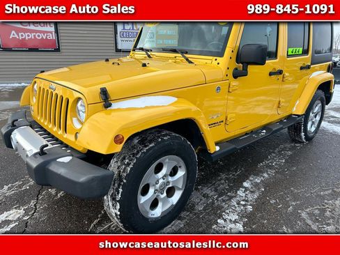 Used 2015 Jeep Wrangler Unlimited Sahara image 1