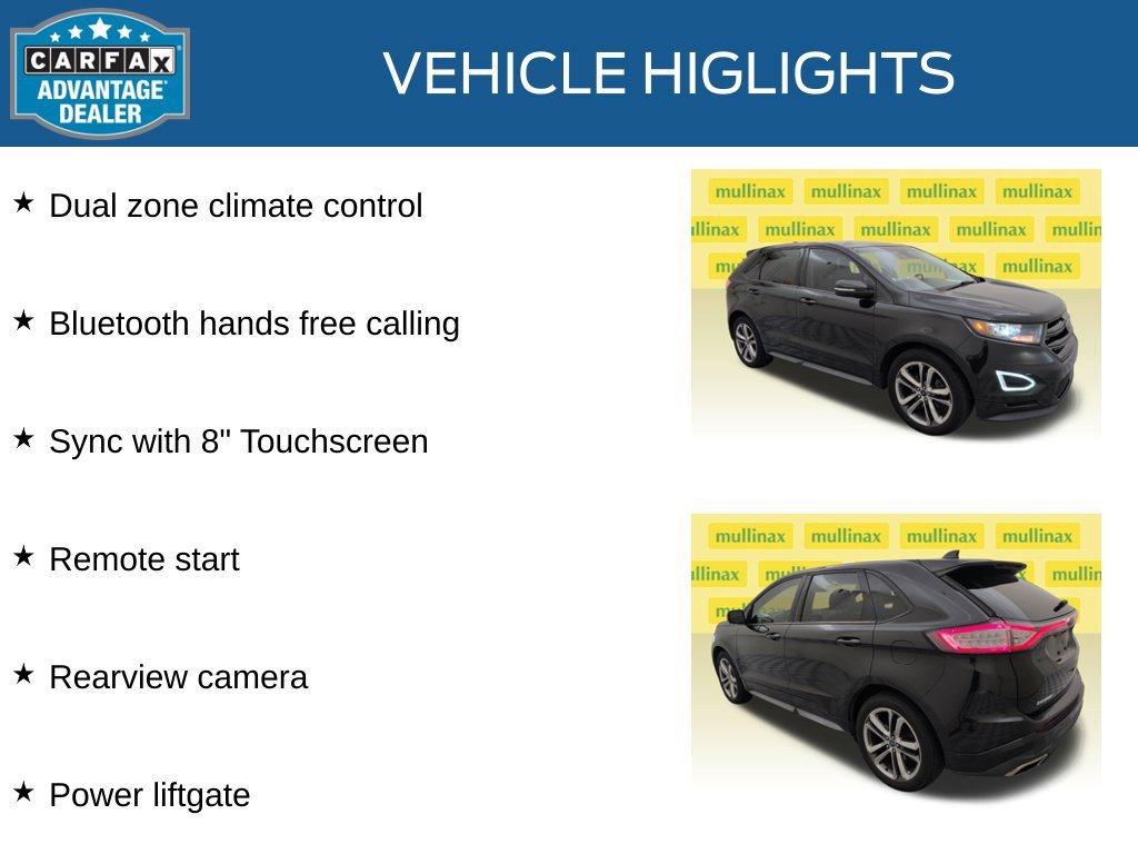Used 2015 Ford Edge Sport w/ Equipment Group 401A FWD image 21