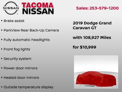 Used 2019 Dodge Grand Caravan GT image 10