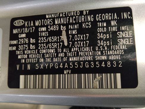 Used 2018 Kia Sorento FWD V6 image 33