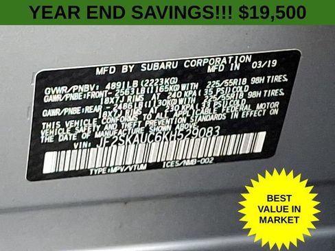 Used 2019 Subaru Forester Limited image 30