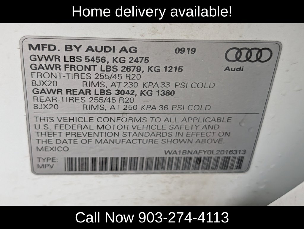 Used 2020 Audi Q5 2.0T Premium Plus w/ Premium Plus Package AWD/4WD image 40