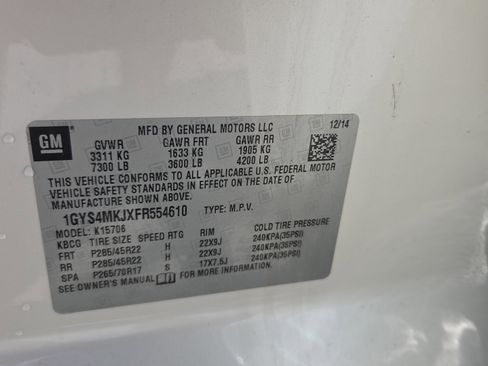Used 2015 Cadillac Escalade Luxury AWD/4WD image 22