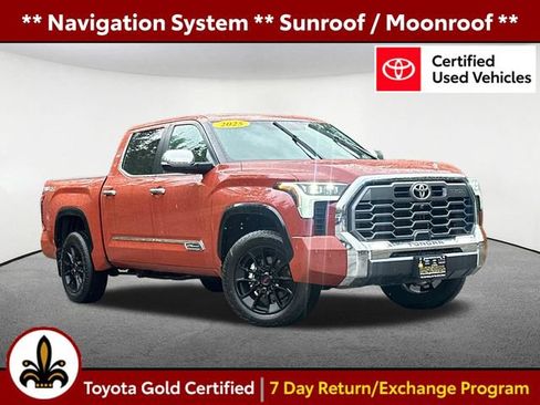 Certified 2025 Toyota Tundra 1794 Edition w/ TRD Off-Road Package AWD/4WD image 1