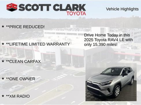 Used 2025 Toyota RAV4 LE FWD image 12