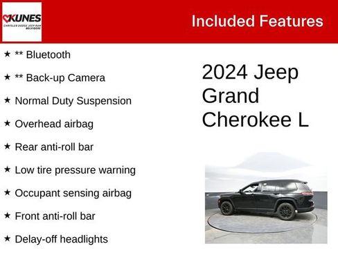Used 2024 Jeep Grand Cherokee L Laredo AWD/4WD image 3